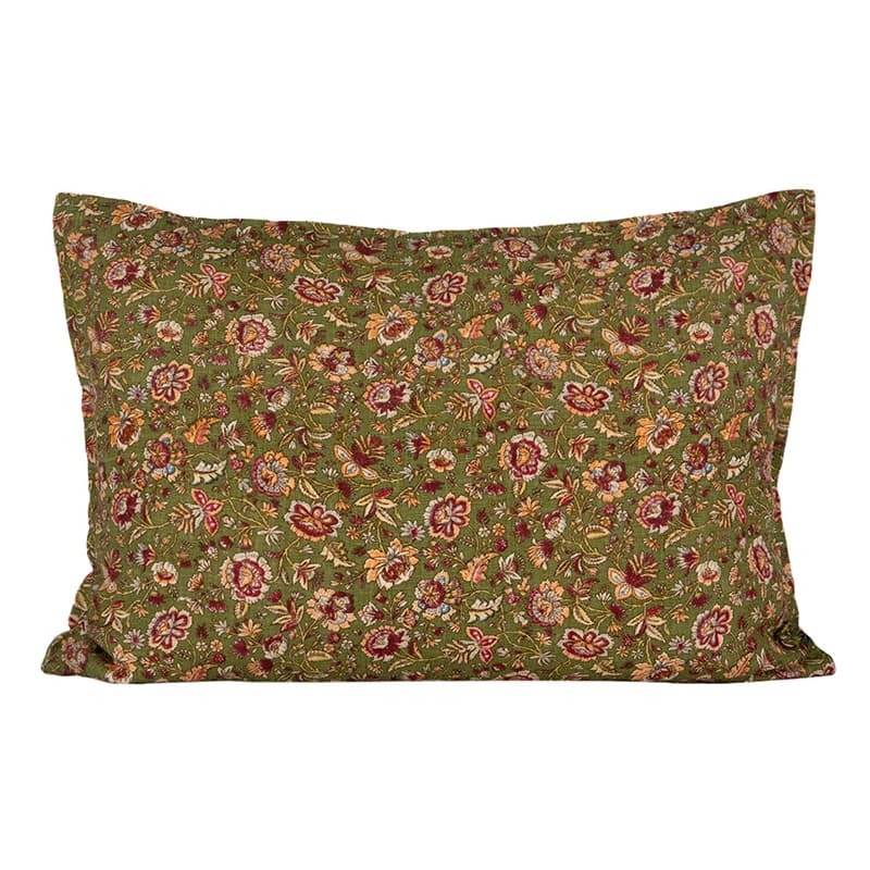 Funda Cojin Lino Samara Kaki 50x70 cm - 50x70 cm