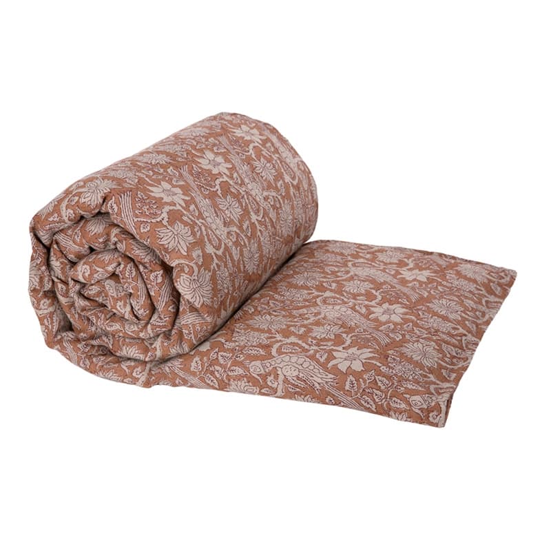 Funda Piecera Lino Jaipur Mocaccino 85x200 cm - 85x200 cm