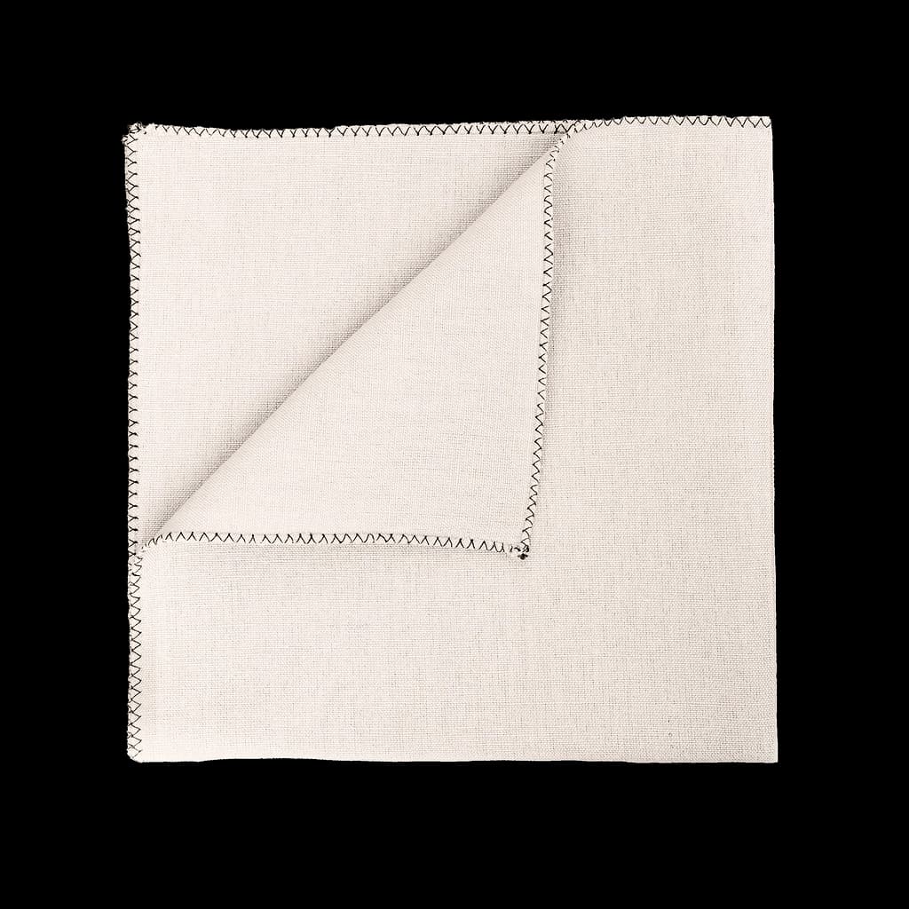 Set 6 Servilletas Zilia Naturel 40x40 cm - 40x40 cm