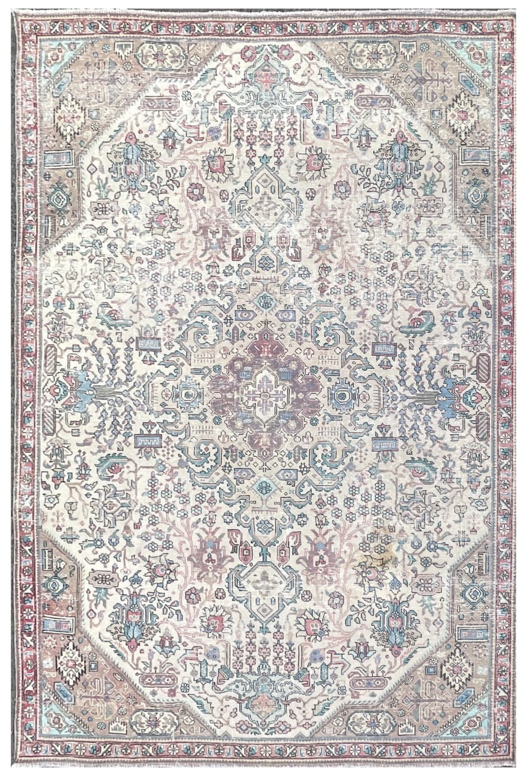 Alfombra Lana, Persa Vintage 2.90 x 2.00 mts. 0049 - 2.90 x 2.00