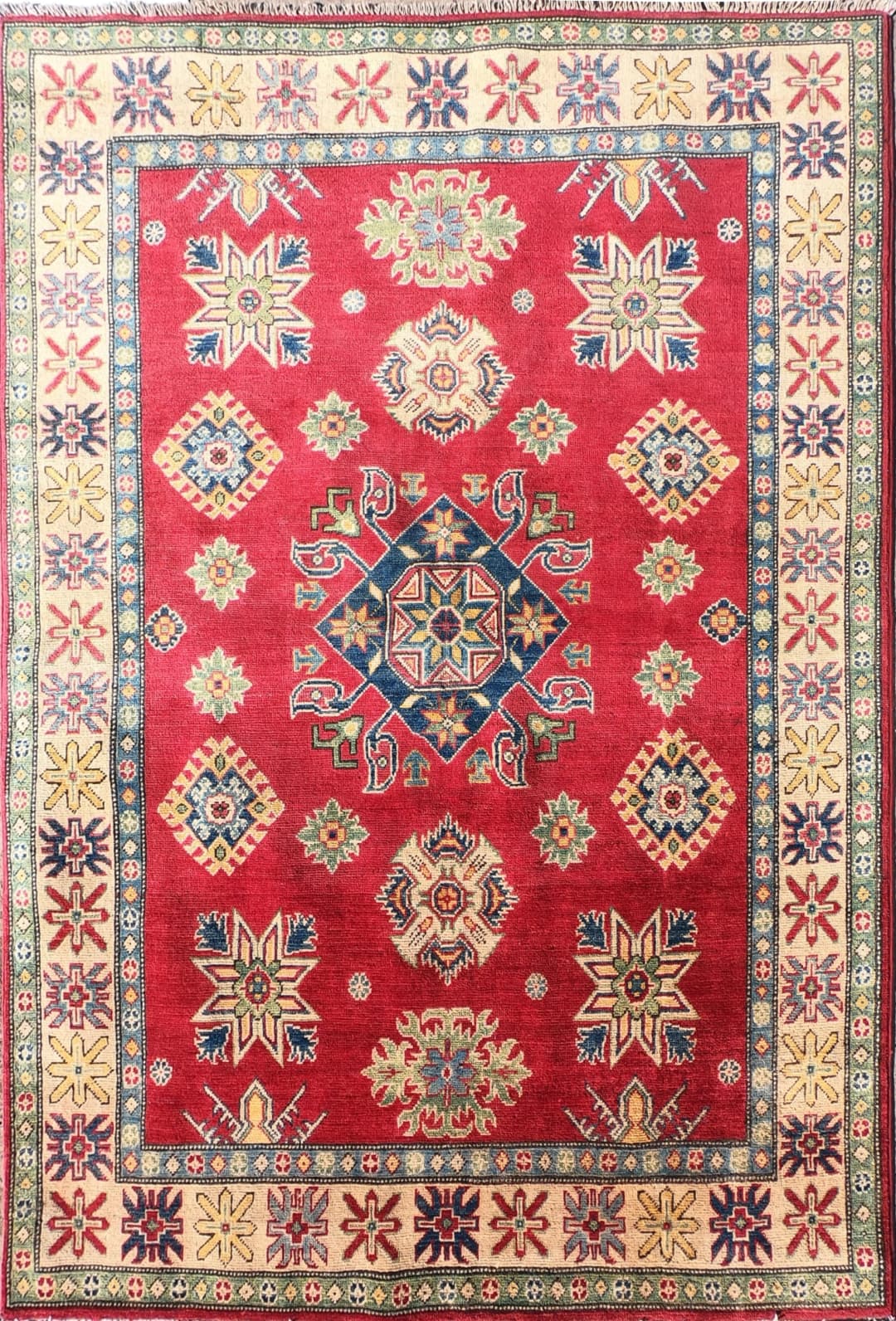 Alfombra Persa lana, Kazak 2.00 x 1.50 mts. 0050 - 2.00 x 1.50