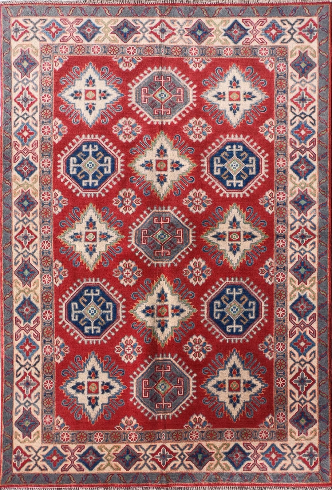Alfombra Persa lana, Kazak 1.80 x 1.20 mts. 0114 - 1.80 x 1.20