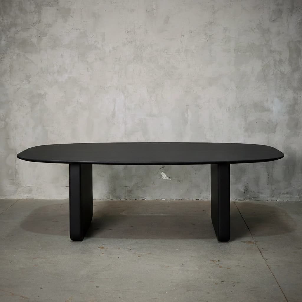 Mesa comedor Palma - 2.00 X 1.00 / NEGRO