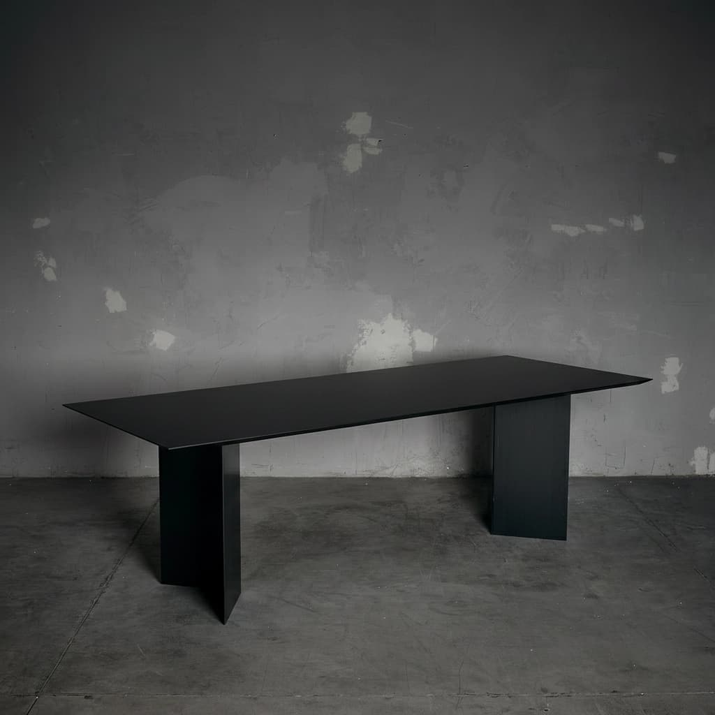 Mesa Comedor Oregano - NEGRO / 2.00 X 1.00