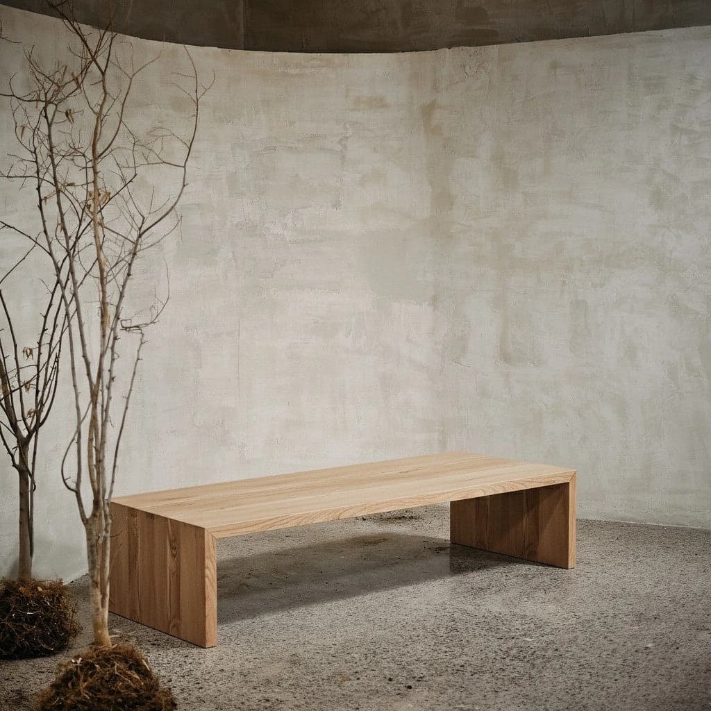 Mesa de centro la Gruta - 1.40 x 45 / NATURAL