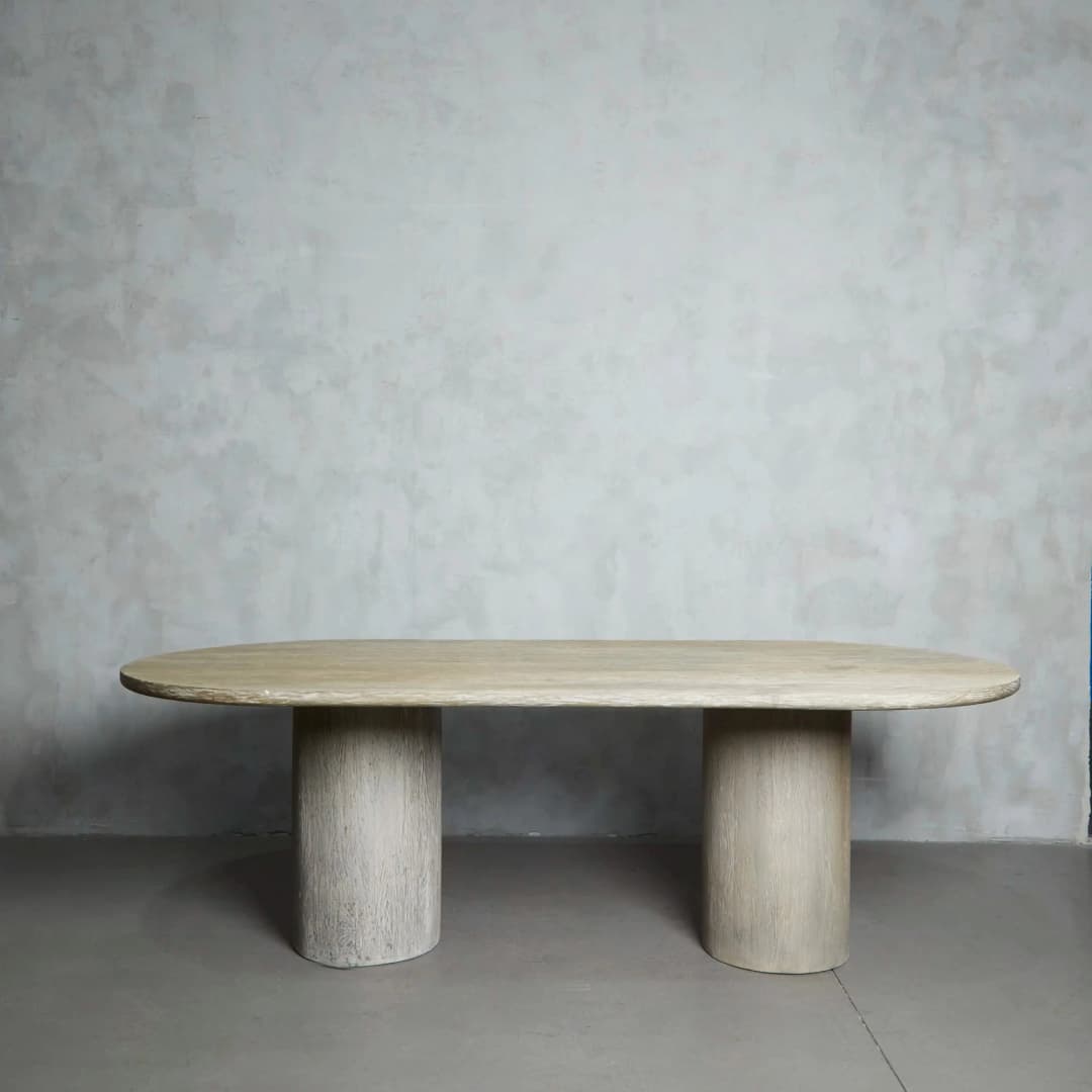 Mesa Comedor Ángel 2.40 X 1.10 Gris