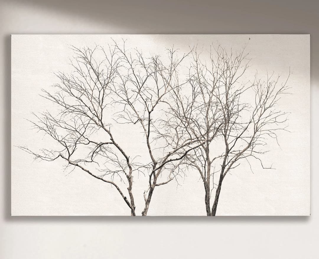 Cuadro Acacio horizontal - 140x90 cm / Lona tensada con bastidor