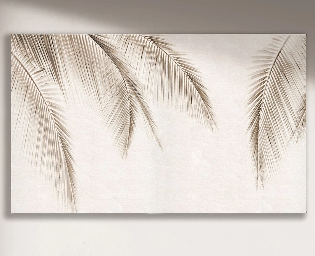 Cuadro sombra horizontal - 100x80 cm / Lona tensada con bastidor