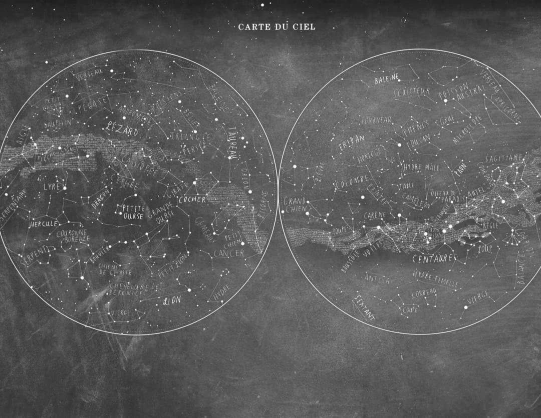 Carte du Ciel Gris