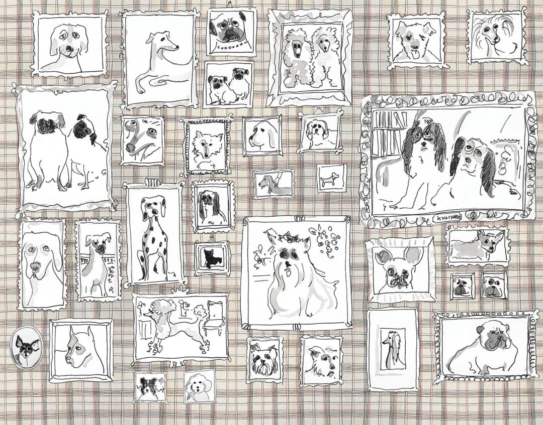 Papel mural Perros Escocés (Manuel Santelices)