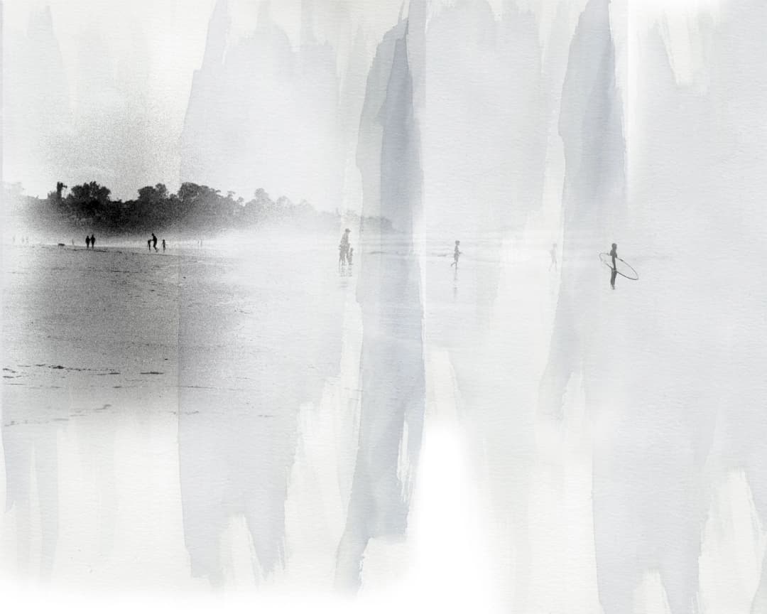 Papel mural Viento