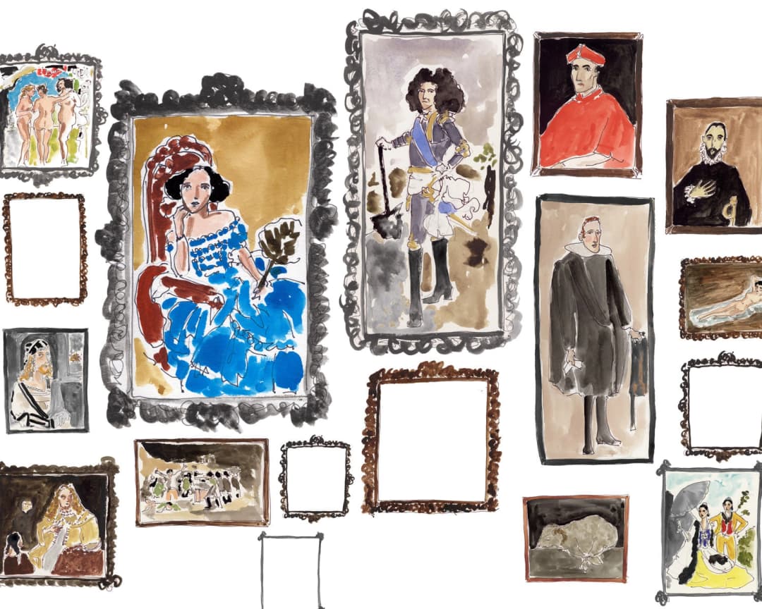Papel mural Museo El Prado (Manuel Santelices)