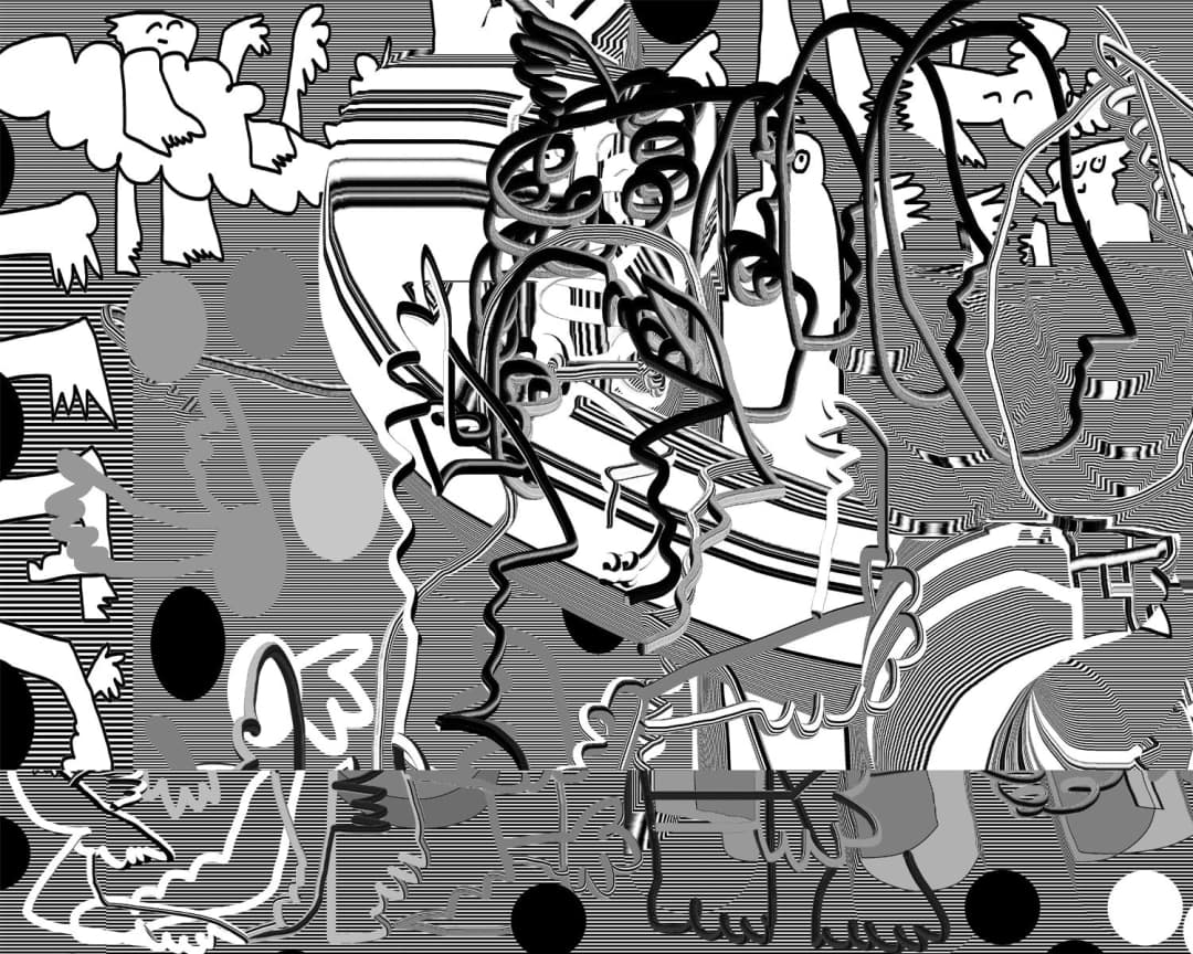Papel mural Cometa (Totoy Zamudio)