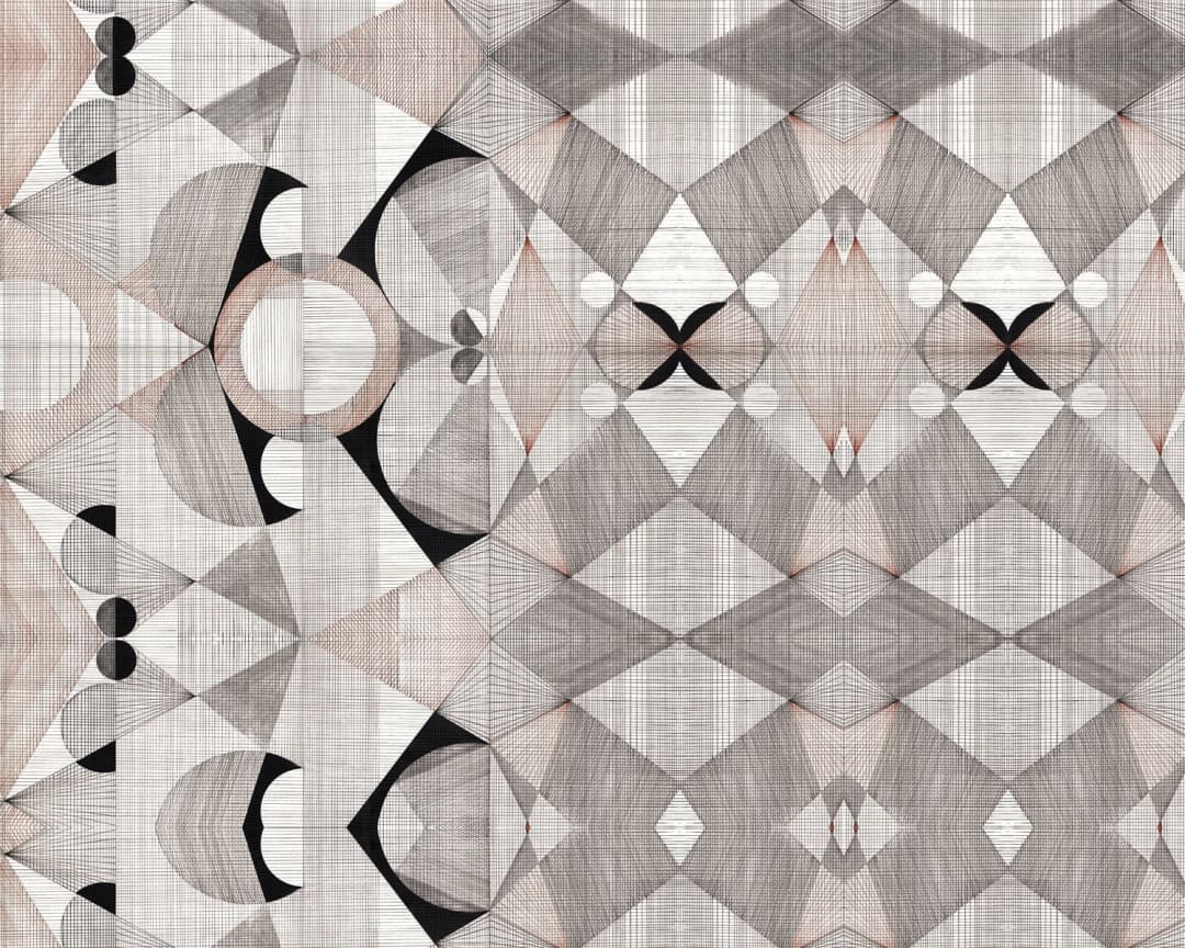 Papel mural Caleidoscopio (Tomasa Wormull)