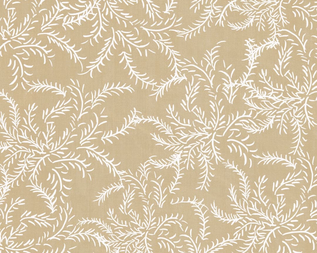 Papel mural Laurel Ocre (Tere Mujica)
