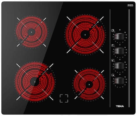 Encimera Vitrocerámica 4 Quemadores TBC 64000 XFL Teka