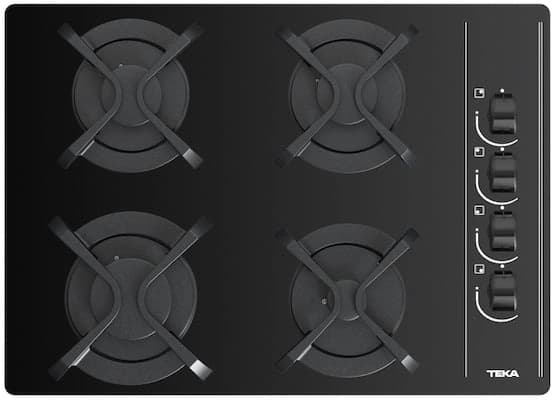 Encimera Cristal Gas 4 Quemadores GBC 64003 KIN Teka
