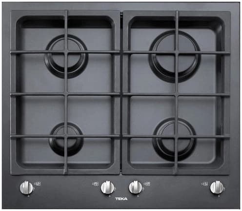 Encimera Gas 4 Quemadores EW-60 4G AI AL CI Negro Teka