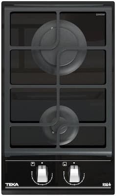 Encimera Cristal Gas 2 Quemadores GZC 32300 Negro Teka