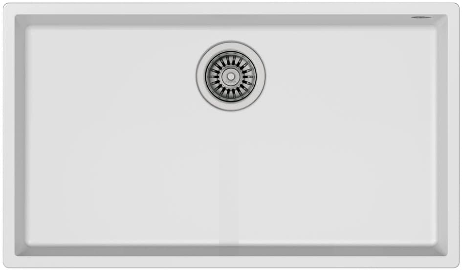 Lavaplatos SQUARE 72.40 TG Granito Blanco Artico Teka
