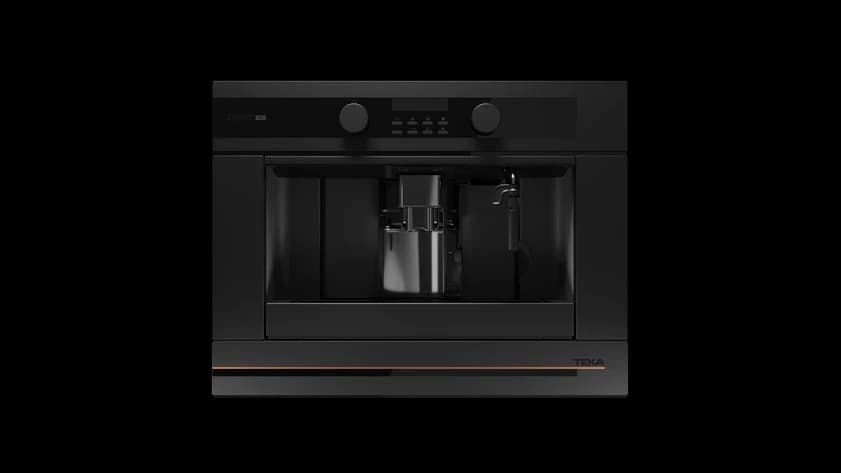 TEKA Cafetera Empotrable CLC 85 GM Infinity G1 — 30 Programas, Molinillo Integrado, 15 Bares, Negro Mate