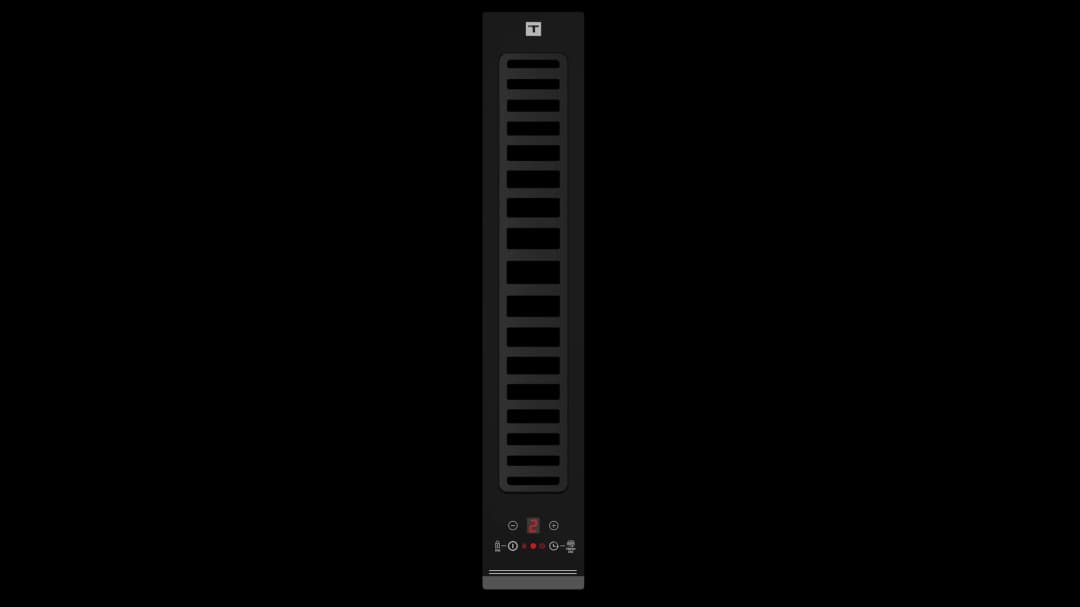 Campana Modular FIH-16760 TOS BK — VarioPro, Cristal Negro, EcoPower, 630 m³/h, A+ | TEKA