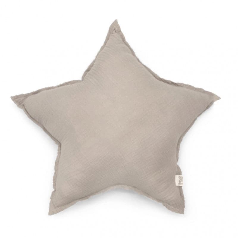 Cojín estrella - latte powder