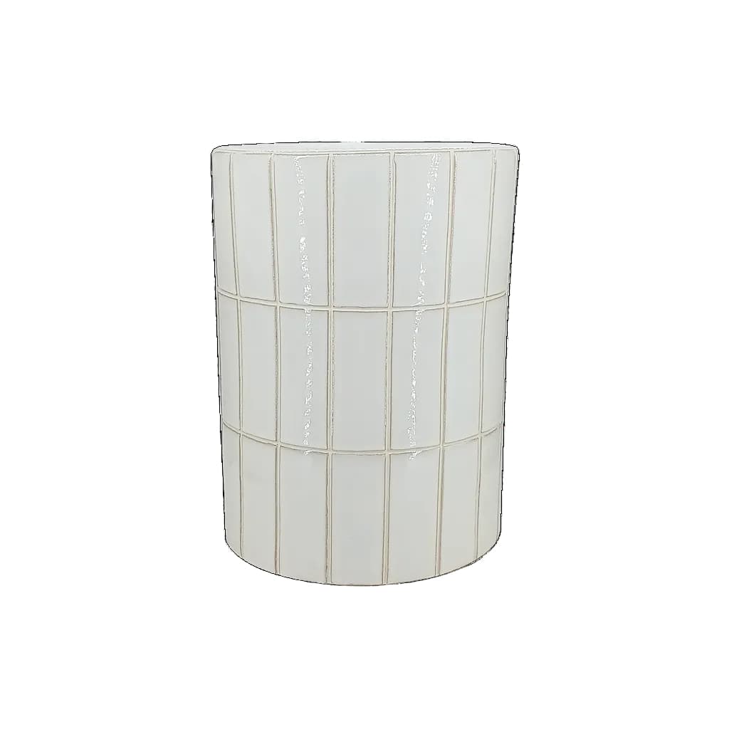 Mesa Lateral / Taburete Espresso - Beige