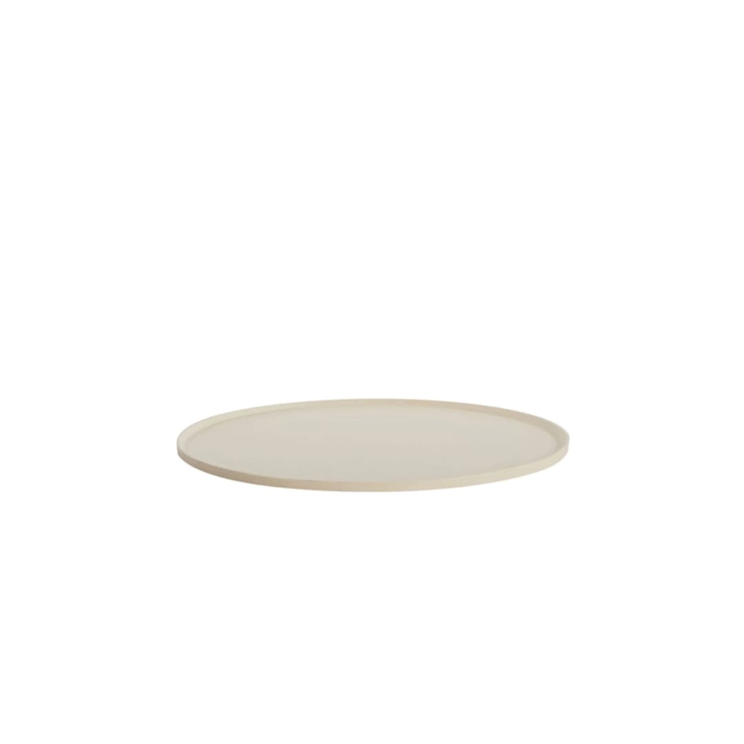 Bandeja Decorativa Simply round - large - Crema