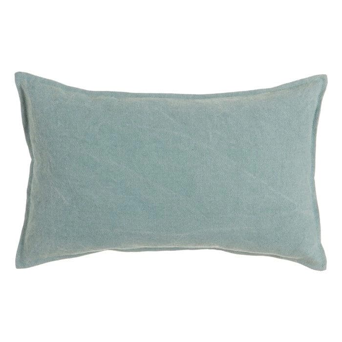 Cojin Rectangular Algodón - Celeste