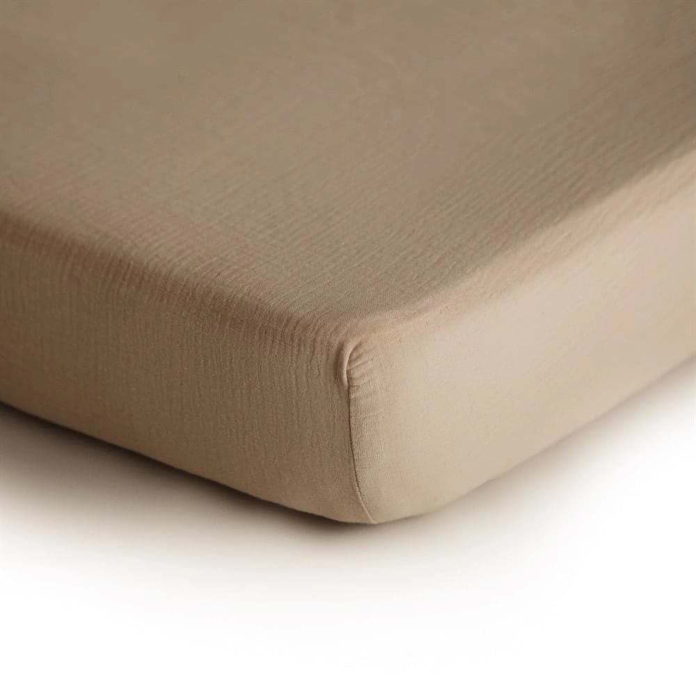 Sabana Muselina Fitted - Natural - S (Moisés)