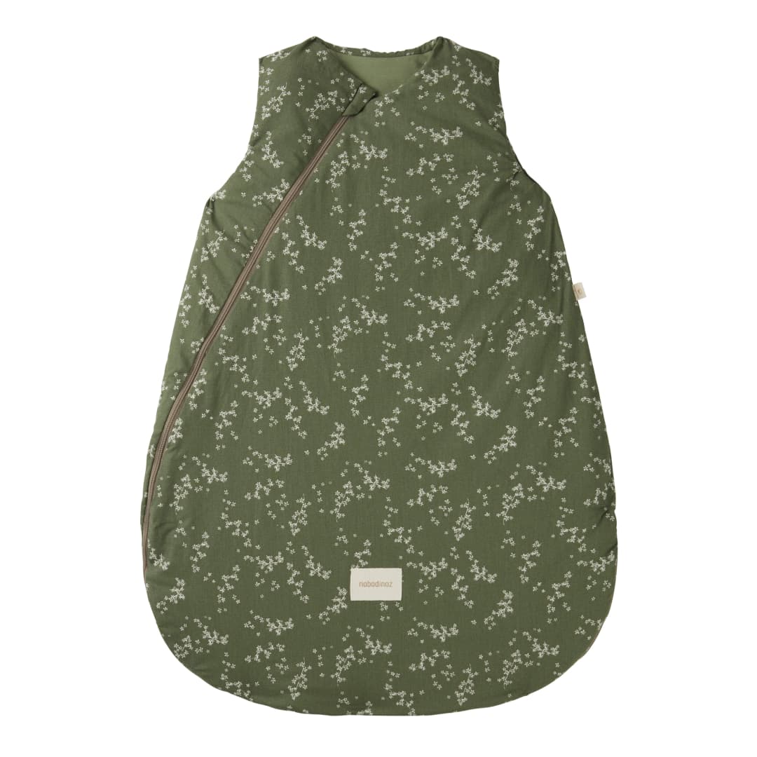 Saco de dormir Midseason Cocoon - Green Jasmine - 0 a 6 meses