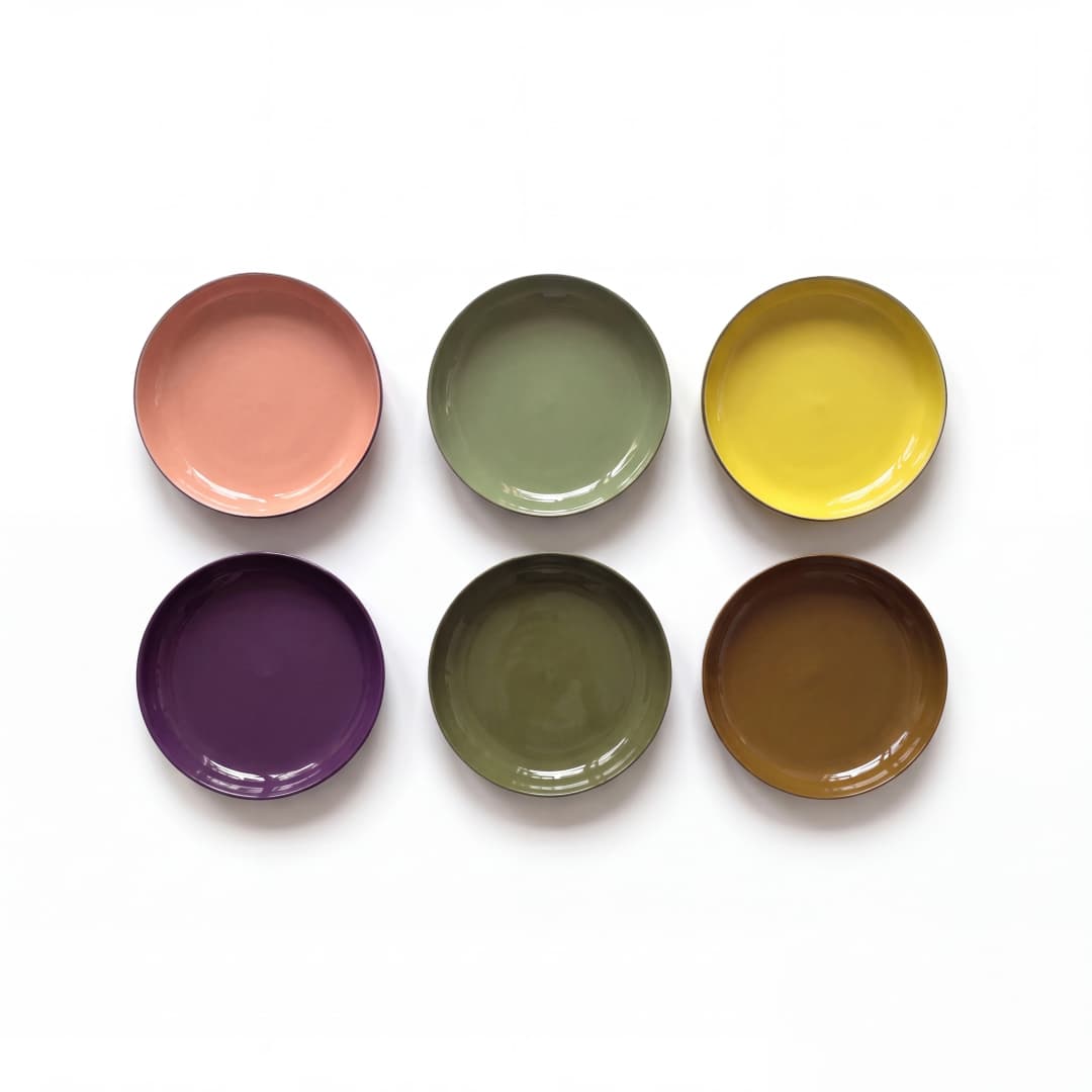 Plato / Centro de mesa - Colorfull - Coral