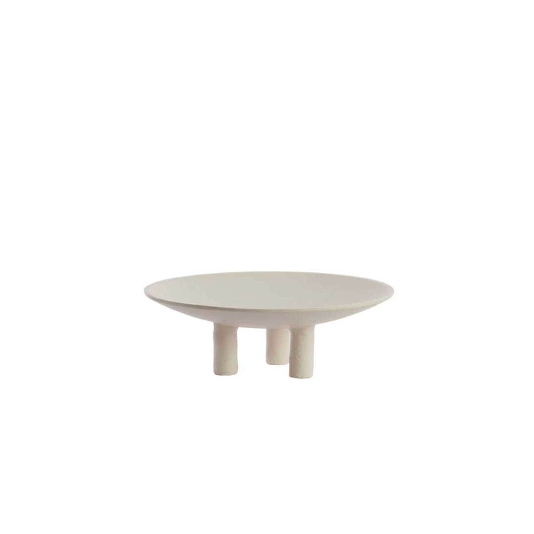 Plato / centro de mesa - Tripode - Ø30.5x10.5 cm