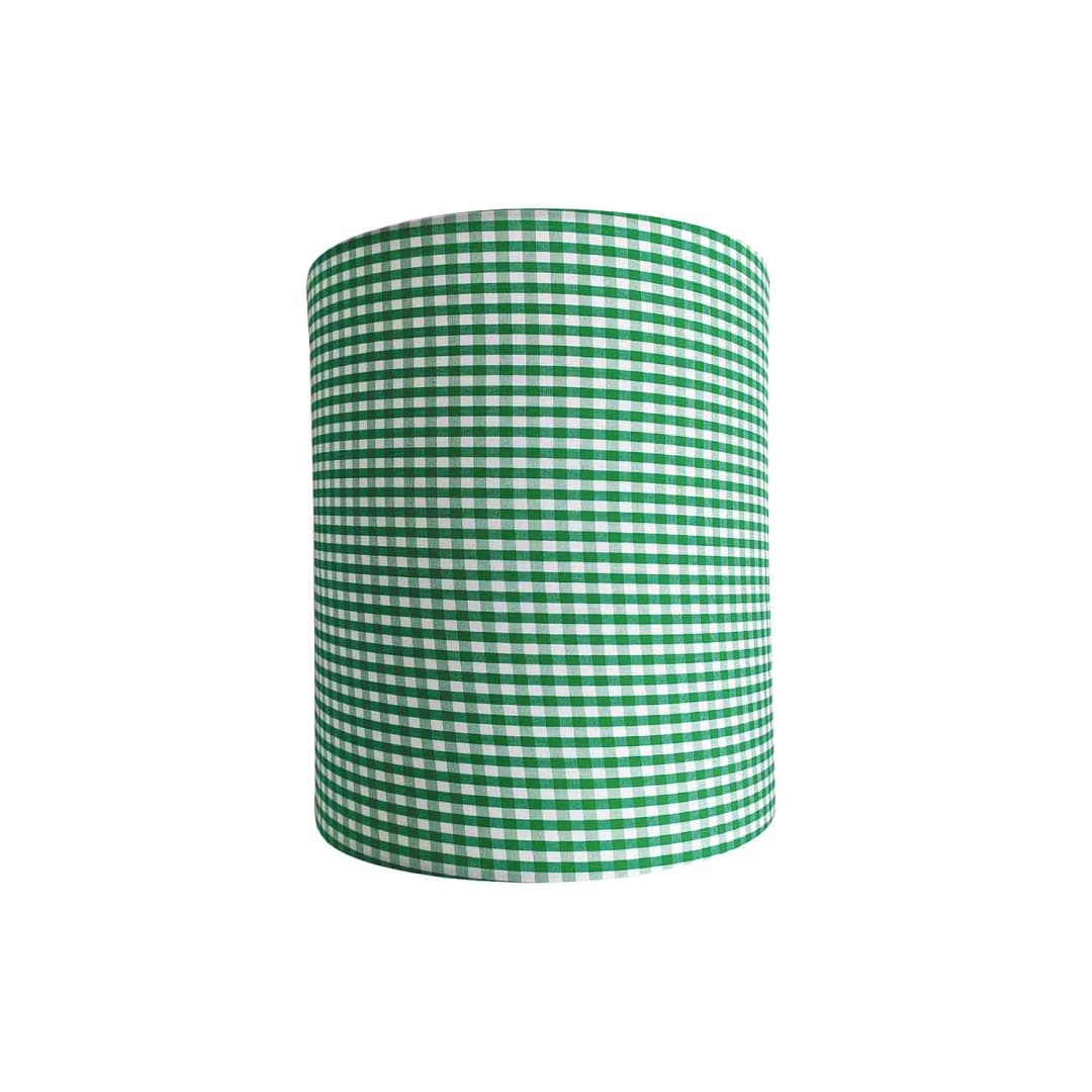 Pantalla Aplique Vichy - Verde