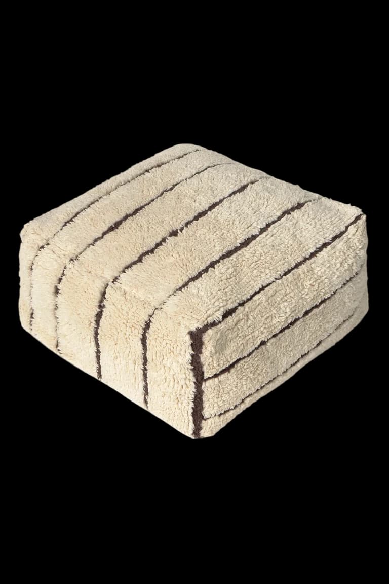 Pouf Lines - Natural