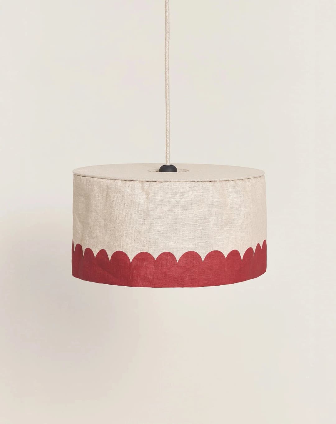 Lámpara colgante Vibes linen 40 cm - Carmine