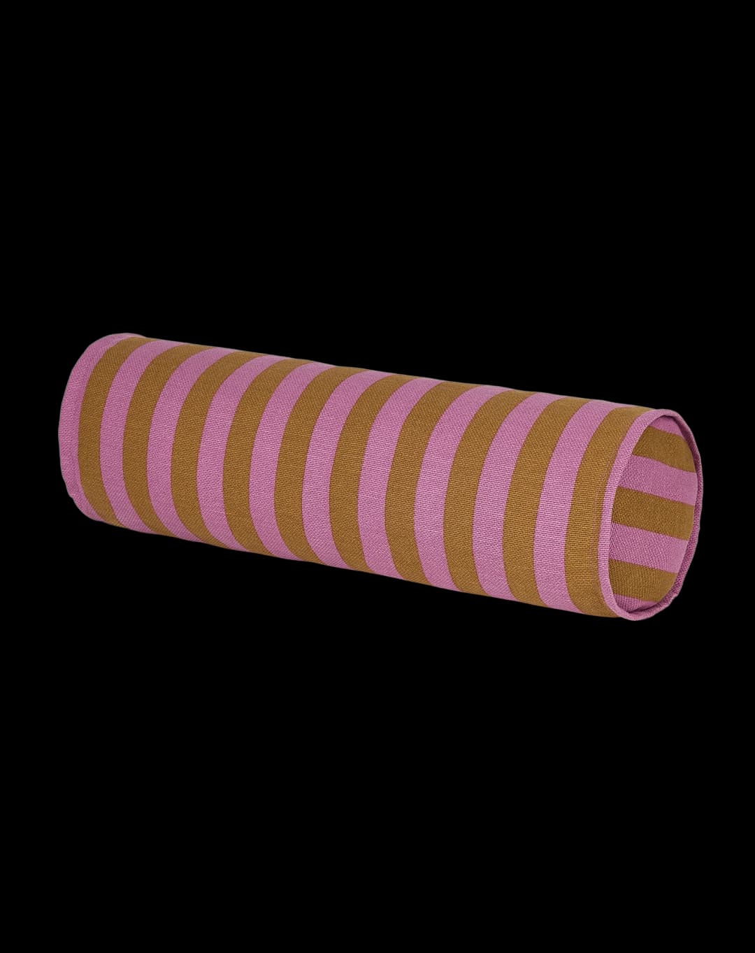 Cojín vibes cylinder - Pink curry stripes