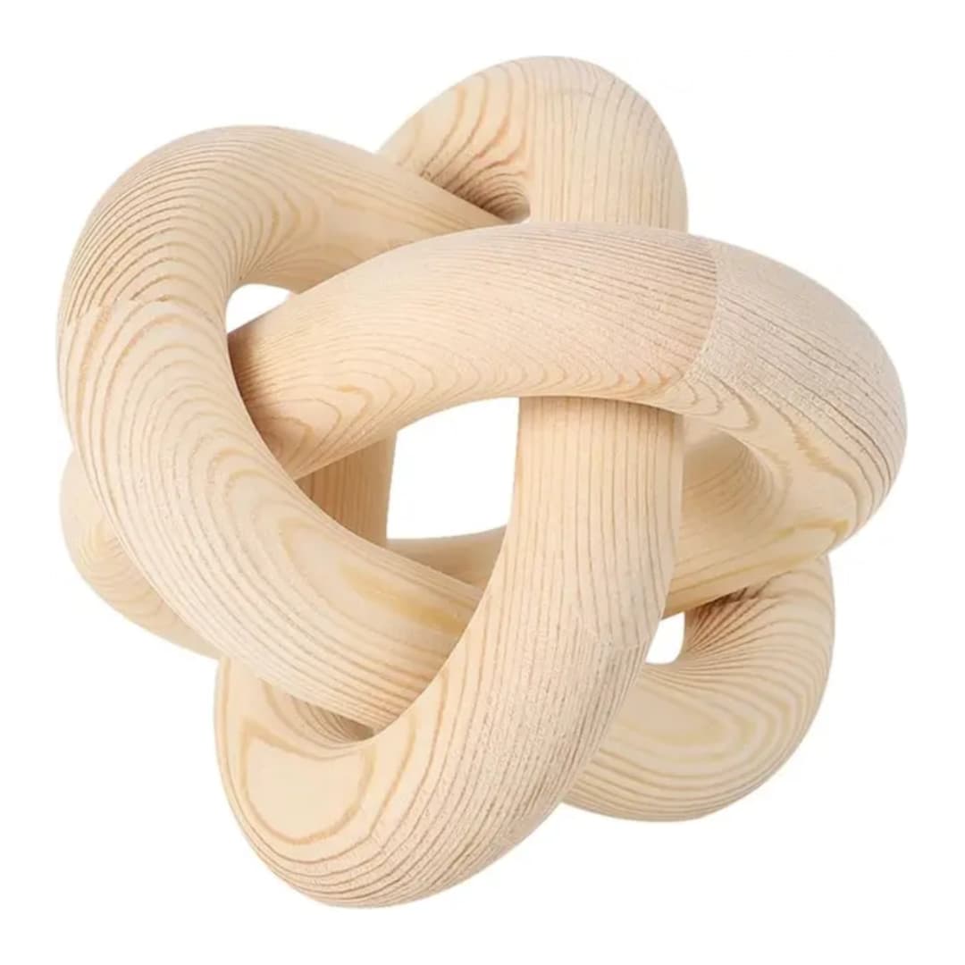 Nudo de madera - Natural