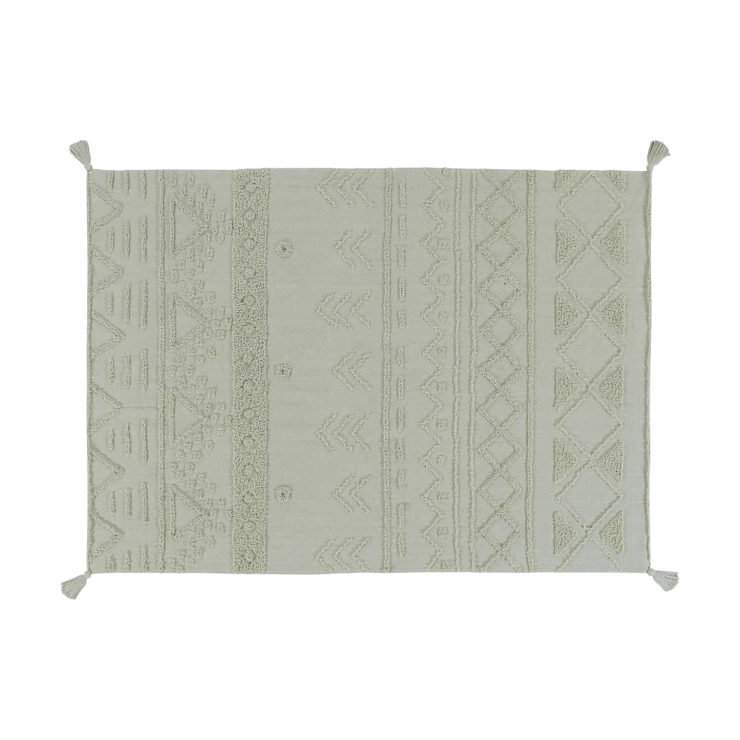 Alfombra Lavable Tribu Oliva - M - 140 x 200 cms