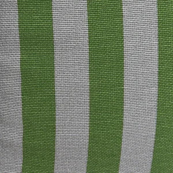 Pouf redondo vibes - Green blue stripes