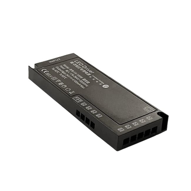 Driver para foco y riel min 24V negro 36W - TOTR0002