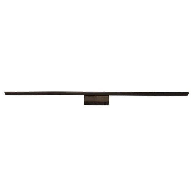 Apliqué metal negro bordes dorado luz indirecta 72 cm LED 8 W - TOAP0006