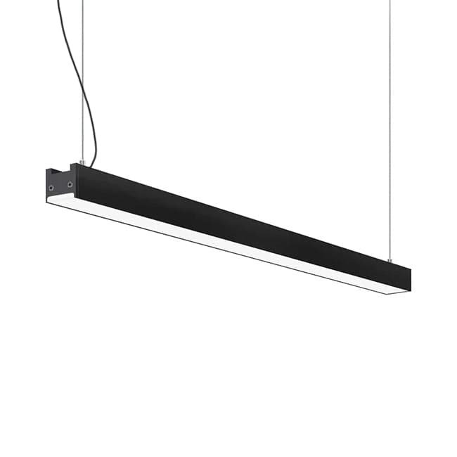 Lámpara colgante y para sobreponer negro 120cm 3K 4K 6K 40W LED - MULC0011