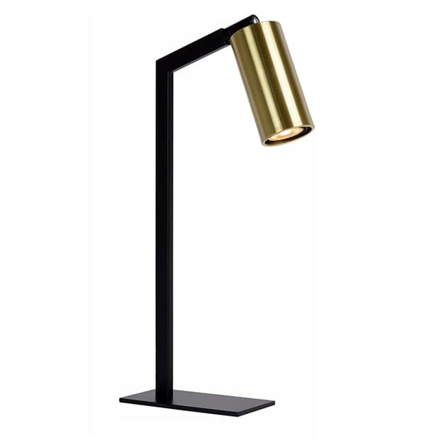 Lámpara sobremesa metal negro bronce 16x57.5 cm GU10 - LULS0111