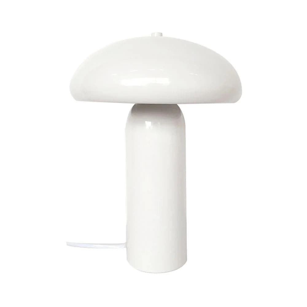 Lámpara de mesa blanco Ø22x30cm E27- OPLS0048