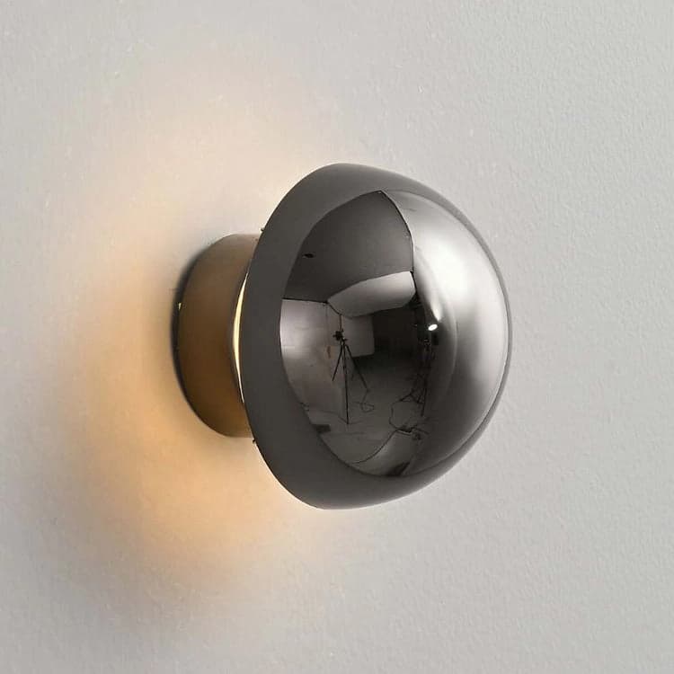 Aplique 8W 3000K metal negro - LGAP0150