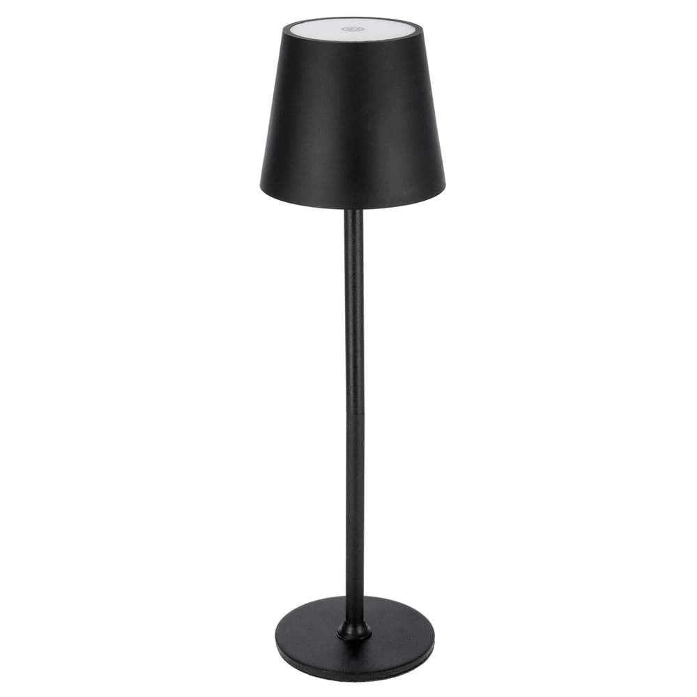 Lámpara sobremesa aluminio negro LED 1 W - TOLS0029