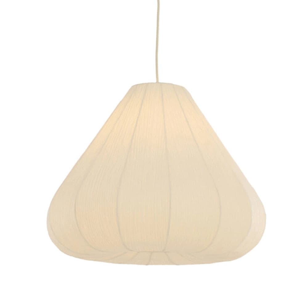 Lámpara colgante papel blanco Ø57x45 cm E27 - LLLC0656