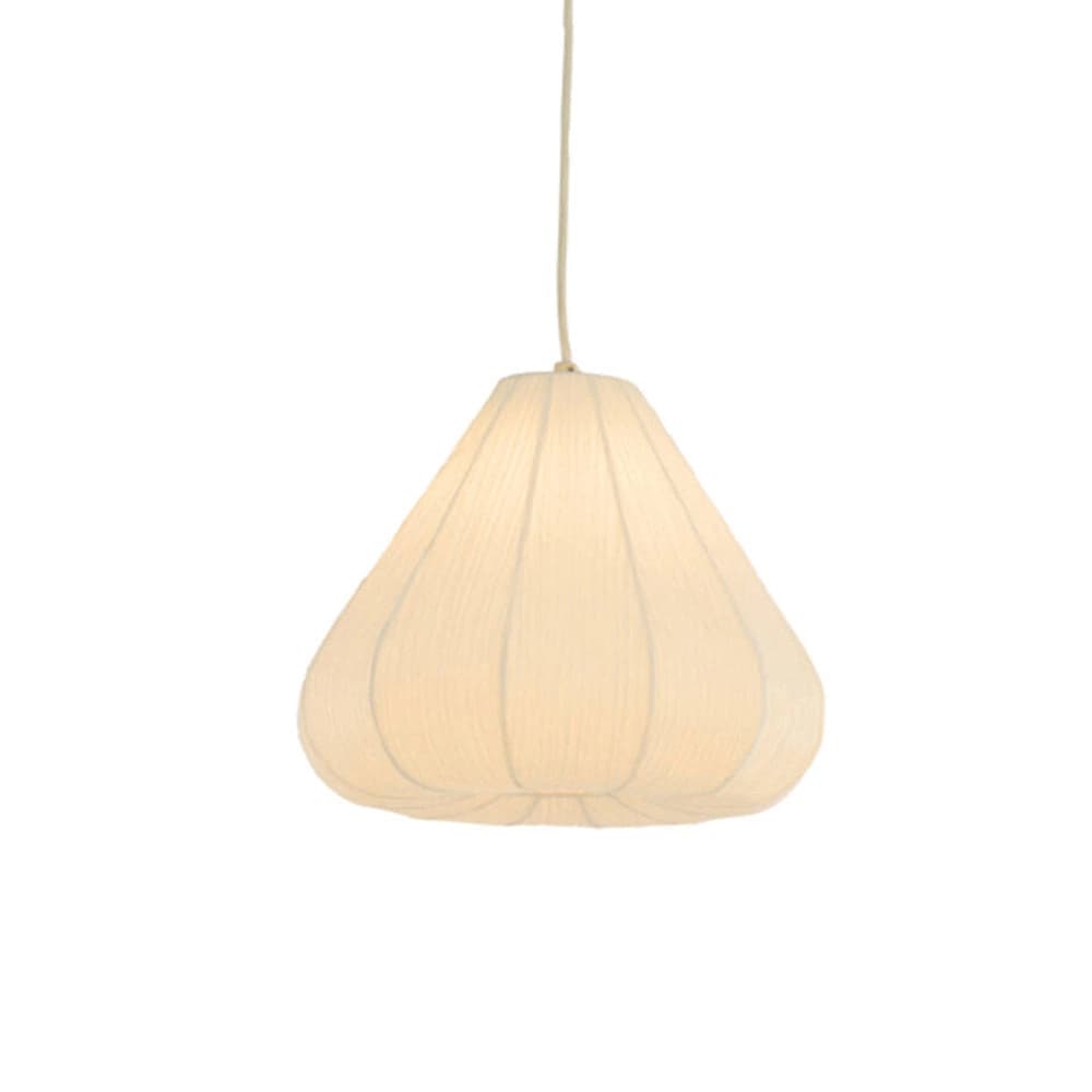 Lámpara colgante papel blanco Ø35x28 cm E27 - LLLC0658